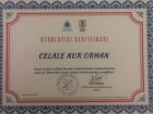 Psk. Dan. Celale Nur Orhan Psikolojik Danışman sertifikası