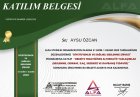 Dyt. Aysu Özcan Diyetisyen sertifikası