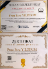 Klinik Psikolog  Esra Yıldırım Psikoloji sertifikası