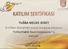 Dyt. Tuğba Aybey Diyetisyen sertifikası