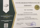 Psk. Asena Küsmüş Psikoloji sertifikası