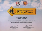 Op. Dr. Tahir Atun Genel Cerrahi sertifikası
