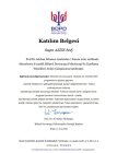 Uzm. Psk. Azize Hanım Baş Klinik Psikolog sertifikası