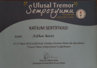 Uzm. Dr. Aslıhan Baran Nöroloji (Beyin ve Sinir Hastalıkları) sertifikası