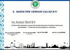 Op. Dr. Rafail İbayev Genel Cerrahi sertifikası