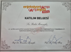 Dr. Buket Miranoğlu Fiziksel Tıp ve Rehabilitasyon sertifikası