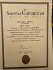 Psk. Dan. Serap Burkaç Psikolojik Danışman sertifikası