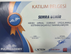 Dt. Semra Demir Diş Hekimi sertifikası