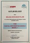 Fzt. Selda Koşar Fizyoterapi sertifikası
