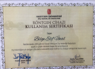 Dt. Bilge Elif Urhan Diş Hekimi sertifikası