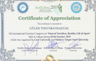 Uzm. Dyt. Güler Tosunbayraktar Diyetisyen sertifikası