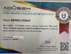Psk. Bensu Donat Psikoloji sertifikası