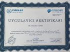 Klinik Psikolog  Eylül Saygı Klinik Psikolog sertifikası