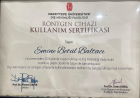 Uzm. Dt. Emine  Betül Yavuz Diş Hekimi sertifikası