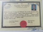Uzm. Dr. İsmail Aksöz Göğüs Hastalıkları sertifikası