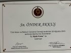 Op. Dr. Önder Akkuş Genel Cerrahi sertifikası