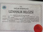 Prof. Dr. Okan KUZHAN Tıbbi Onkoloji sertifikası