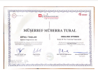 Dt. M.Müberra Tural Diş Hekimi sertifikası