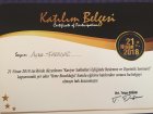 Dyt. Ayça Karadağ Diyetisyen sertifikası