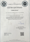 Psk. Ceren Yavuz Psikoloji sertifikası