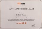 Op. Dr. Metin Temel Plastik Rekonstrüktif ve Estetik Cerrahi sertifikası