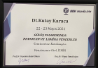Uzm. Dt. Kutay Karaca Restoratif Diş Tedavileri sertifikası