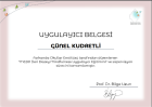 Psk. Dan. Günel Kudretli Psikolojik Danışman sertifikası