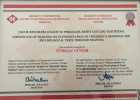 Klinik Psikolog  Türkan Güner Klinik Psikolog sertifikası