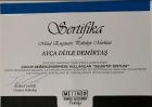 Psk. Ayça Dicle Demirtaş Psikoloji sertifikası