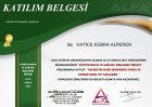 Dyt. Hatice Kübra Alperen Diyetisyen sertifikası