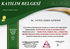 Dyt. Hatice Kübra Alperen Diyetisyen sertifikası