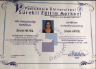 Aile Danışmanı Sinem Akyol Aile Danışmanı sertifikası