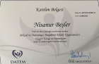 Psk. Nisa Nur Beşler Psikoloji sertifikası