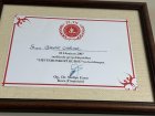 Op. Dr. Bahar Çağlar Kadın Hastalıkları ve Doğum sertifikası