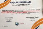 Psk. Aynur TERZİOĞLU Psikoloji sertifikası