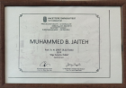 Uzm. Dr. Muhammed B. Jaiteh Dahiliye - İç Hastalıkları sertifikası