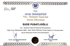 Psk. Sude Pusatlıoğlu Psikoloji sertifikası