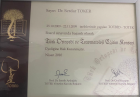 Doç. Dr. Serdar Toker El Cerrahisi ve Mikrocerrahi sertifikası