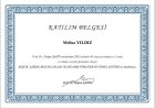 Psk. Melisa Yıldız Psikoloji sertifikası