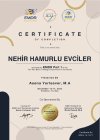 Uzm. Kl. Psk. Nehir Hamurlu Evciler Psikoloji sertifikası