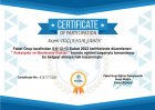 Dyt. Tuğçenur Şahin Diyetisyen sertifikası