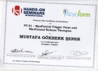 Fzt. Mustafa Gökberk Şener Fizyoterapi sertifikası