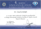 Prof. Dr. İsmail Şerifoğlu Girişimsel Radyoloji sertifikası