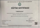 Uzm. Dr. Taner Kaya Dahiliye - İç Hastalıkları sertifikası