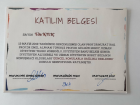 Dyt. Eda Kılıç Diyetisyen sertifikası