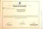 Uzm. Psk. Halil İbrahim Yılmaz Psikoloji sertifikası