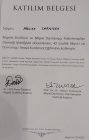 Uzm. Psk. Melek Sarıçiçek Psikoloji sertifikası