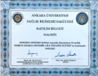 Uzm. Psk. Dan. Nida Reis Psikolojik Danışman sertifikası