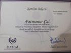 Psk. Fatmanur Çal Psikoloji sertifikası
