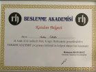 Dyt. Hatice Gürbüz Diyetisyen sertifikası